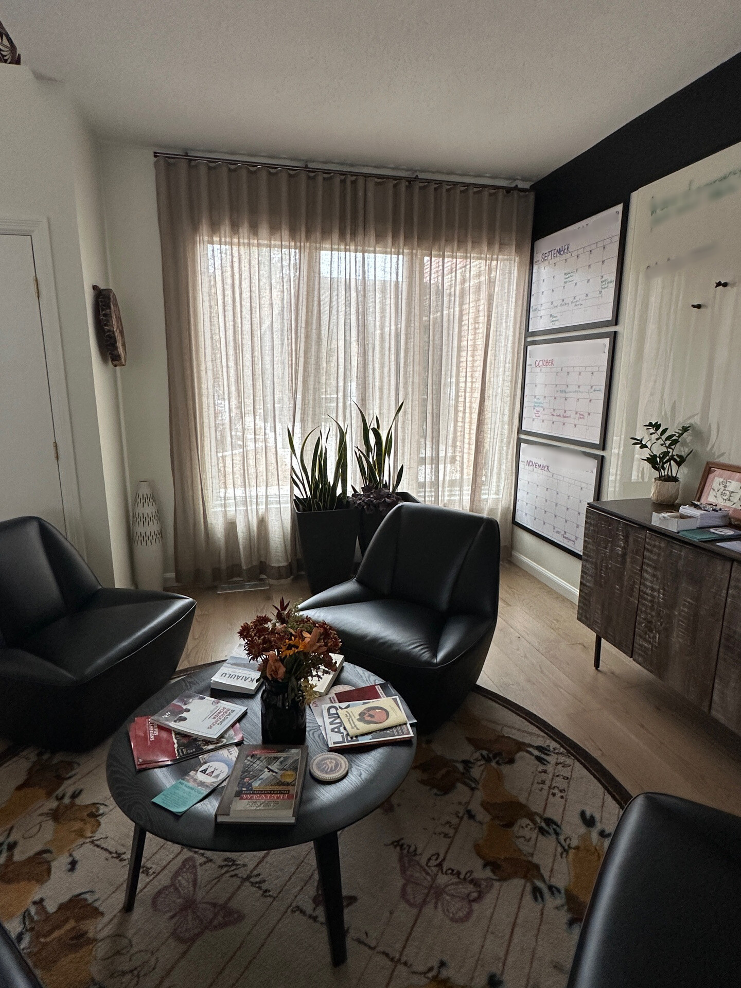 Community Room Custom Window Treatments