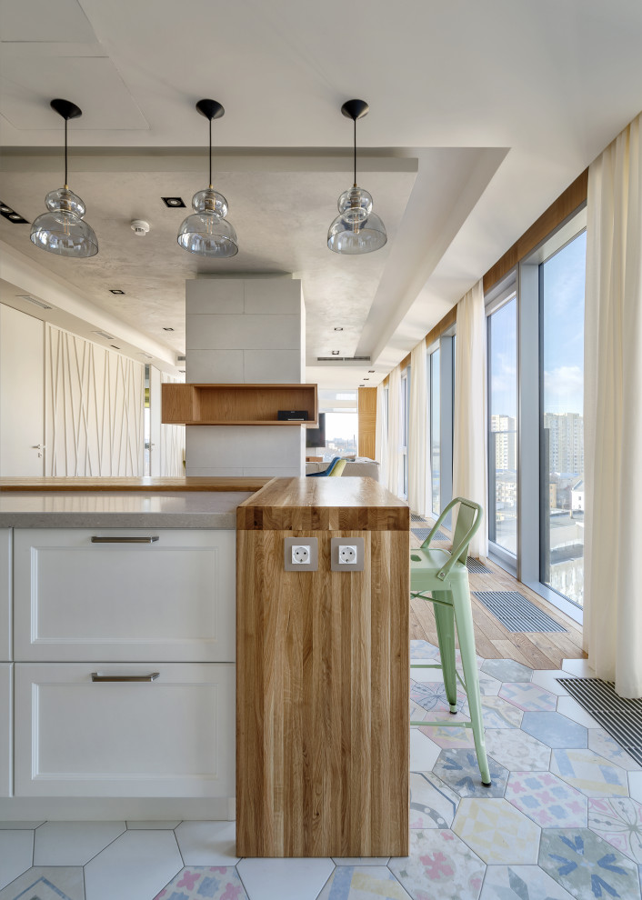 Фрагмент кухни "Седьмое небо"