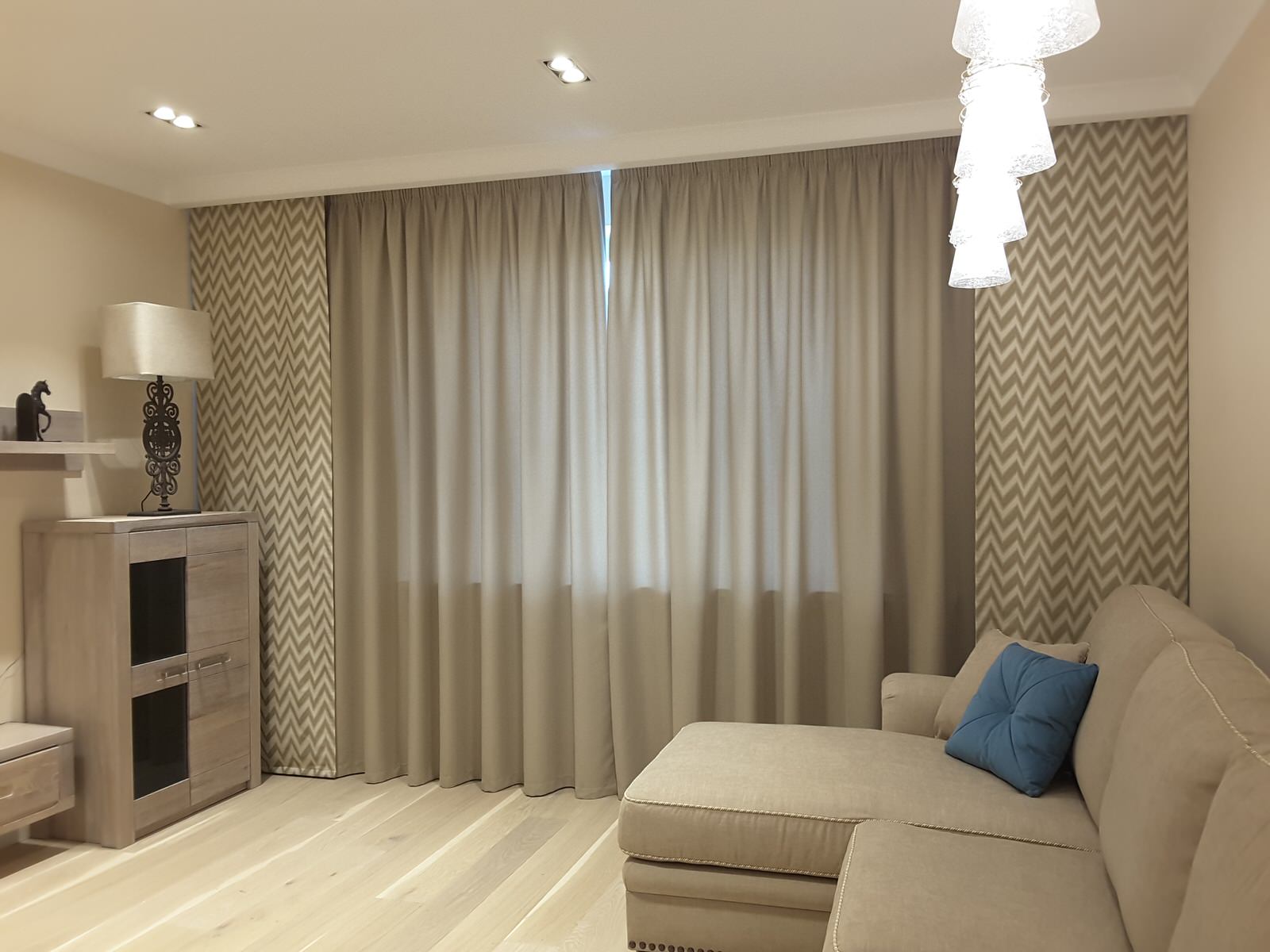 Квартира с элементами стиля "Лофт" на 1-Волконском переулке.