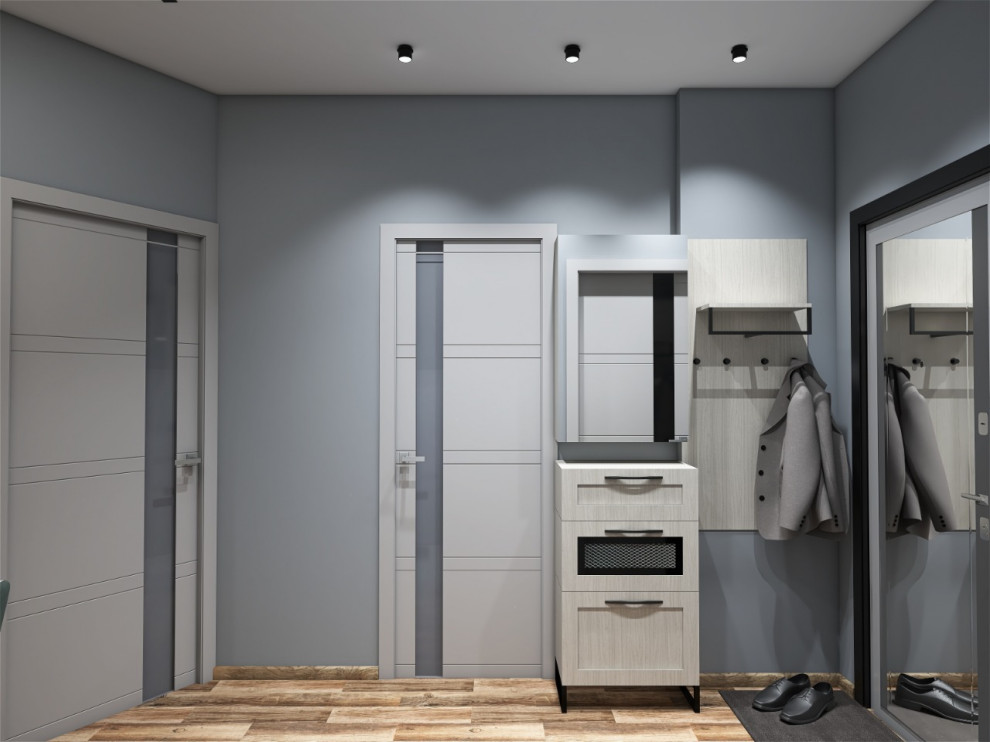 Дизайн-проект однокомнатной квартиры. Прихожая