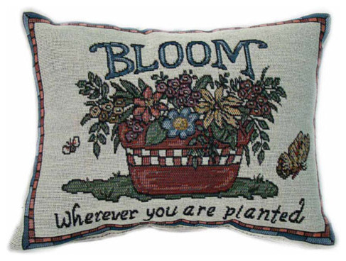 Bloom Where Planted 10x13 Pillow, Set of 2