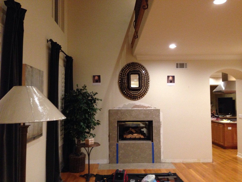 How far should these sconce be from mirror?