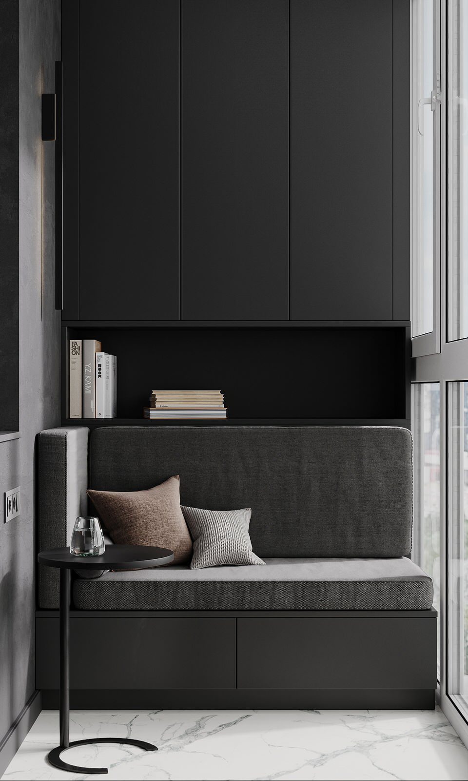 Интерьер квартиры в ЖК "Гармония"