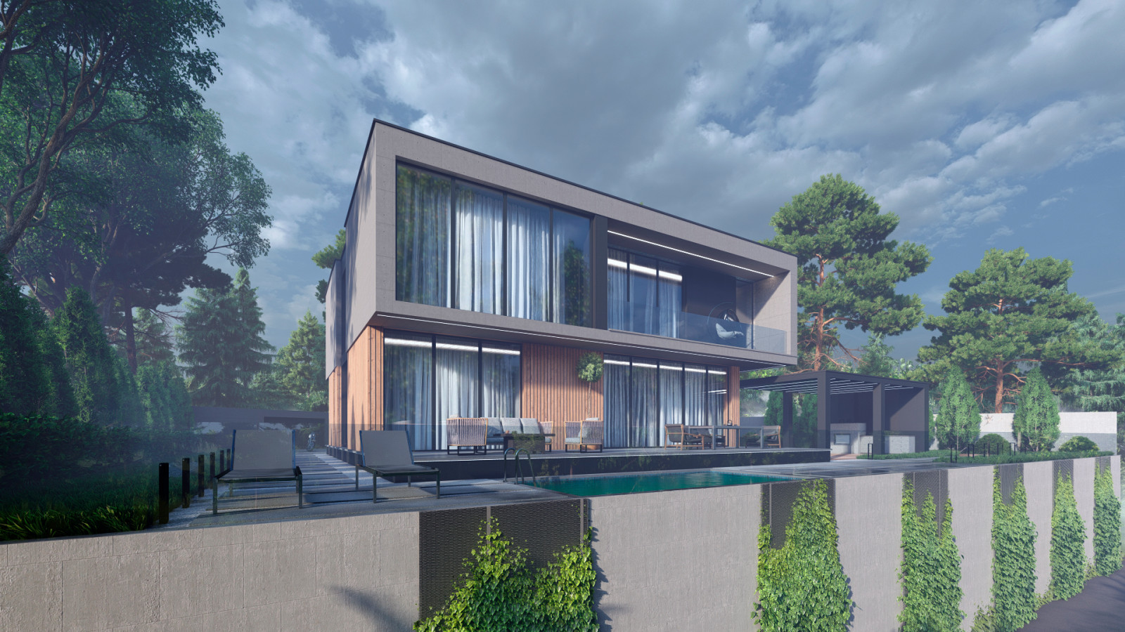 Дом на продажу в Современном стиле около 300кв.м