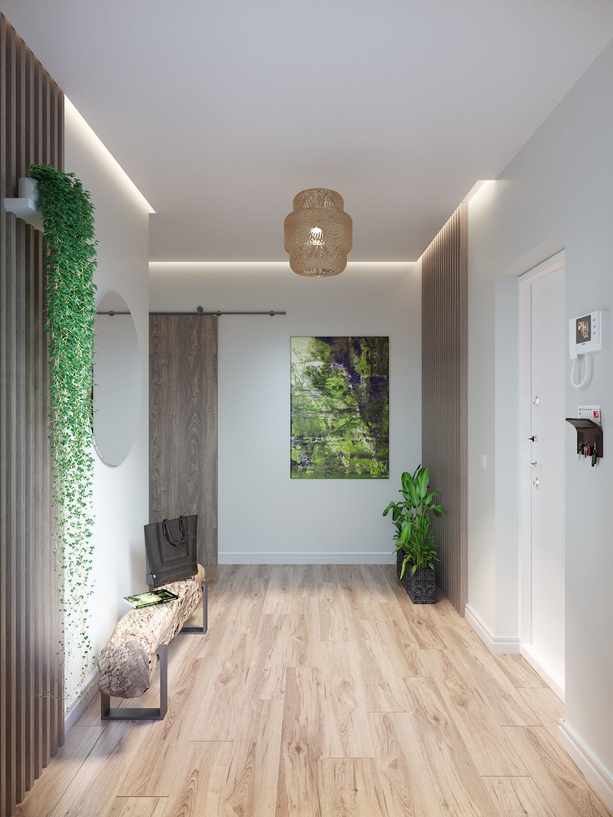 Дизайн интерьера двухэтажного жилого дома