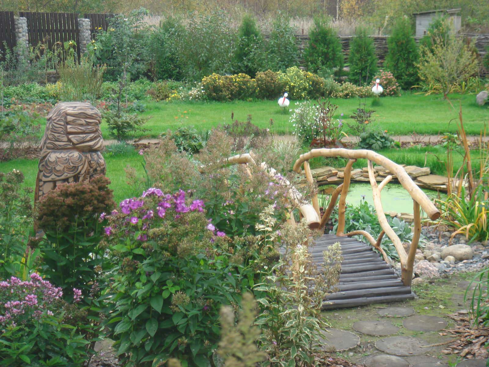 Сад в стиле кантри