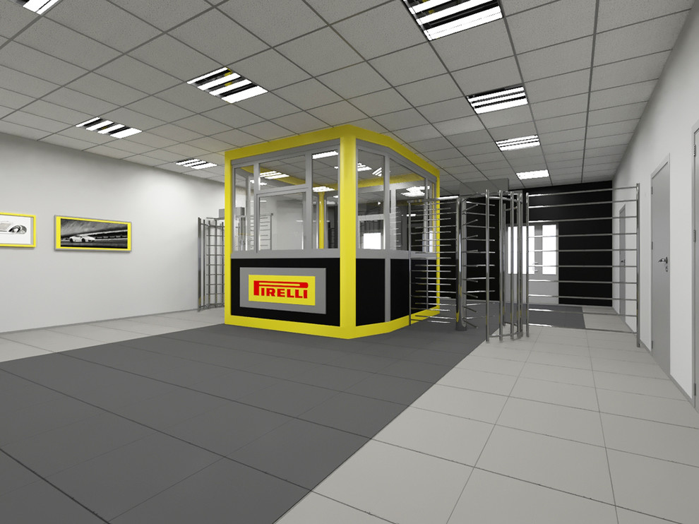 Дизайн и благоустройство территории для шинного завода Pirelli