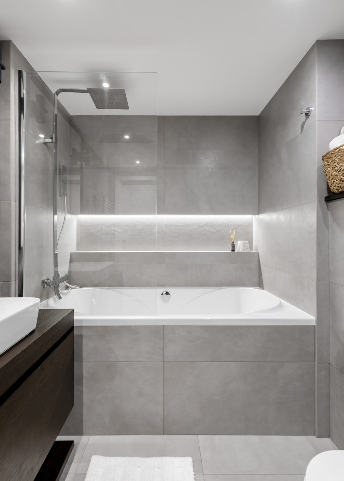 Мансардная двухуровневая квартира в скандинавском стиле