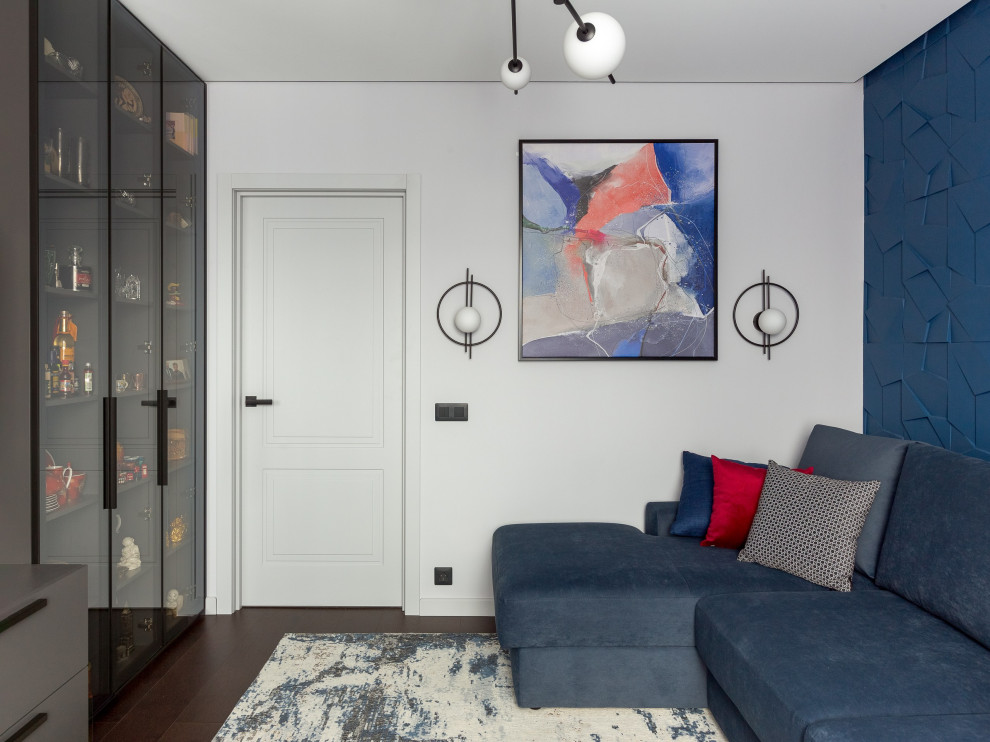 Синий, синий иней... на Ленинском (фото)