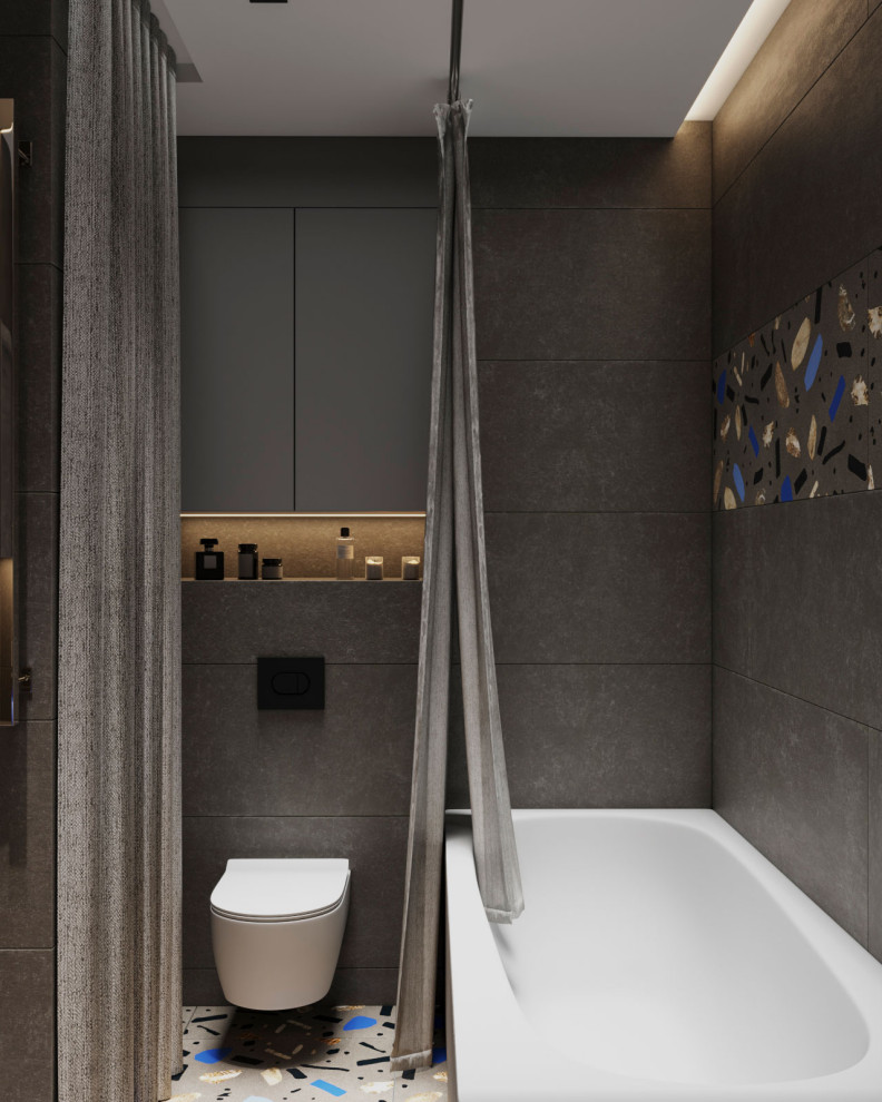 Студия для молодой семейной пары живущей в ритме и динамике