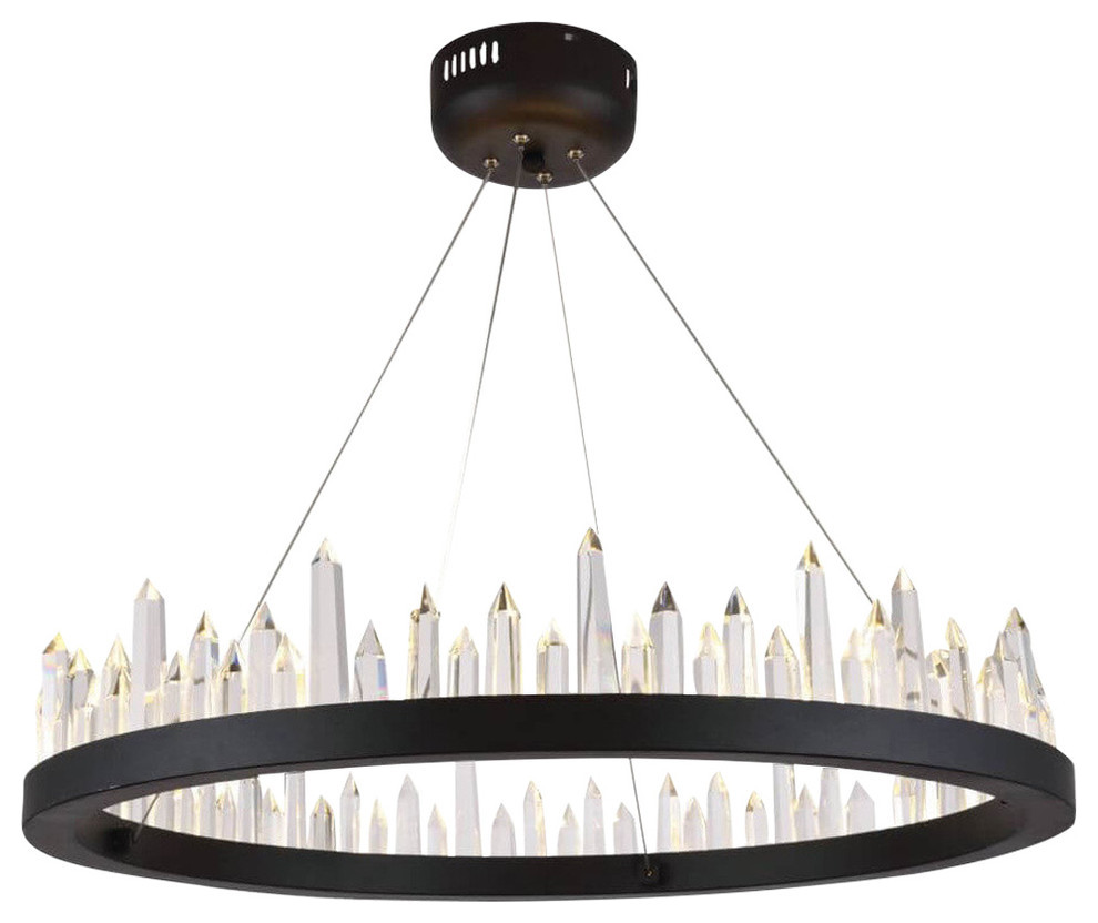 URBAN CLASSIC 1705D26SDG Malta 32Light Chandelier Contemporary Chandeliers by