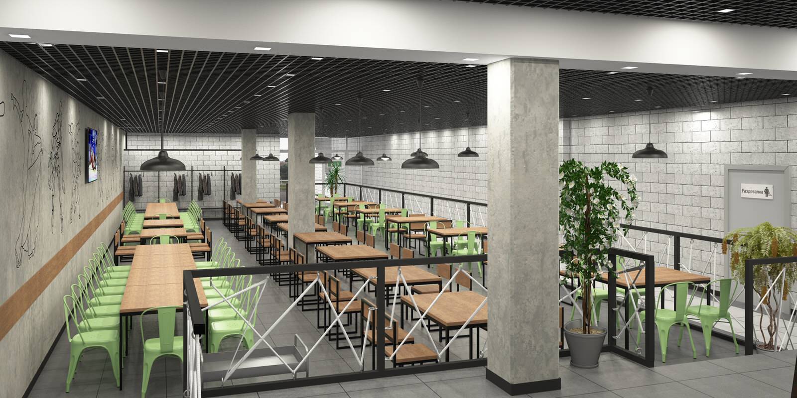 Столовая в ледовом комплексе "ЮЖНЫЙ ЛЕД"