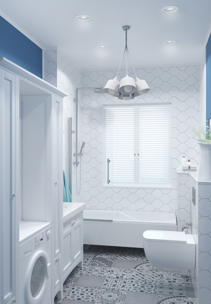 Ванная в скандинавском стиле