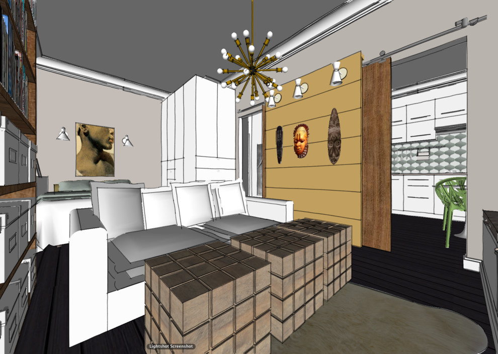 28 метров для холостяка