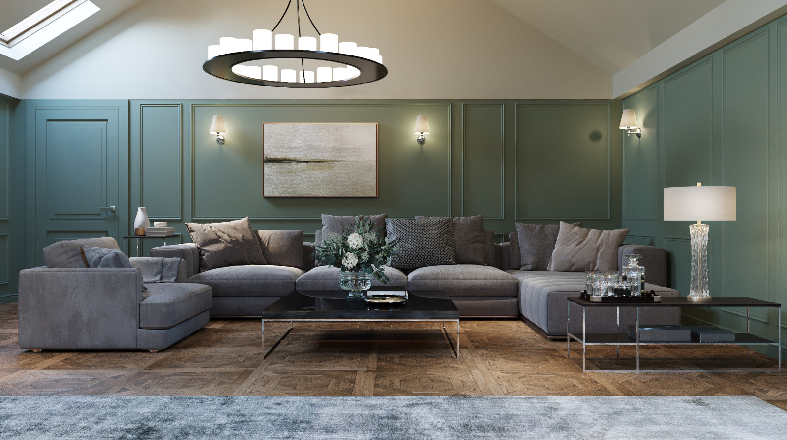 дизайн комнат для частного дома в поселке "Миллениум"