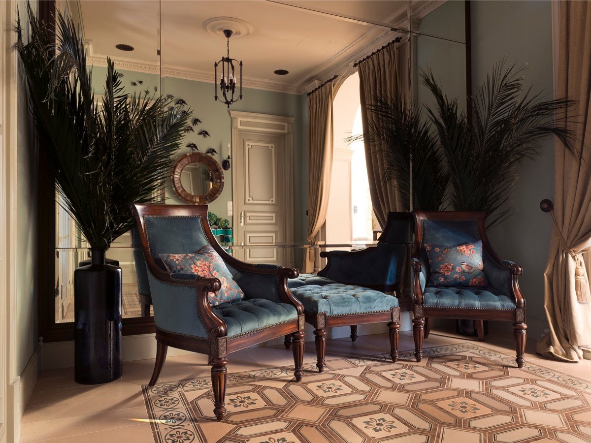 Дом с бассейном. Дизайнер Першхайло Анна