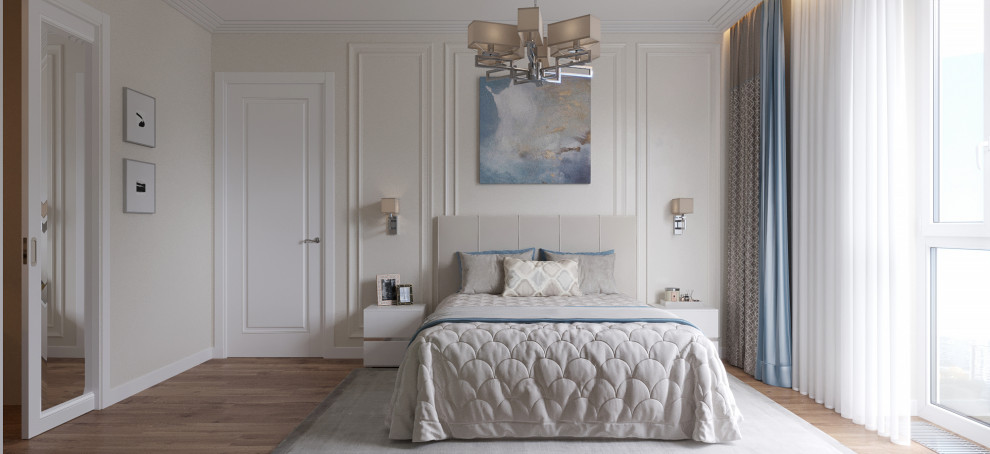 ДИЗАЙН ТРЕХКОМНАТНОЙ КВАРТИРЫ 89 КВ.М