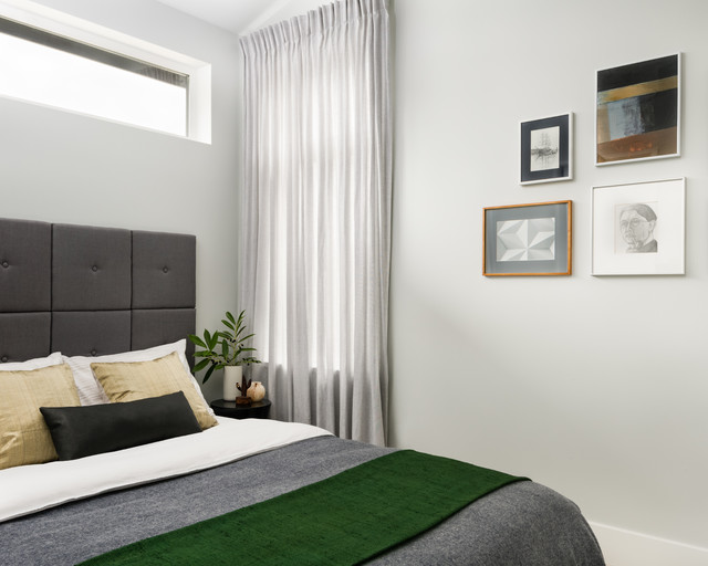 Compact guest bedroom design scandinavian-bedroom