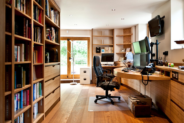 North Dorset Barn Conversion Office Contemporary Home Office