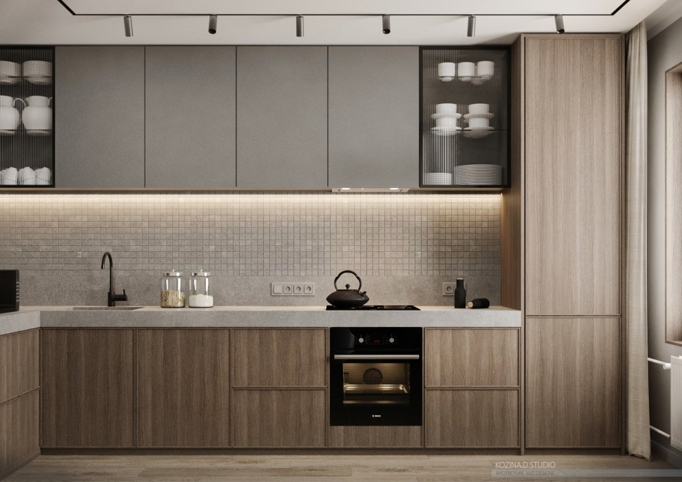 Современный стиль. 82 м2