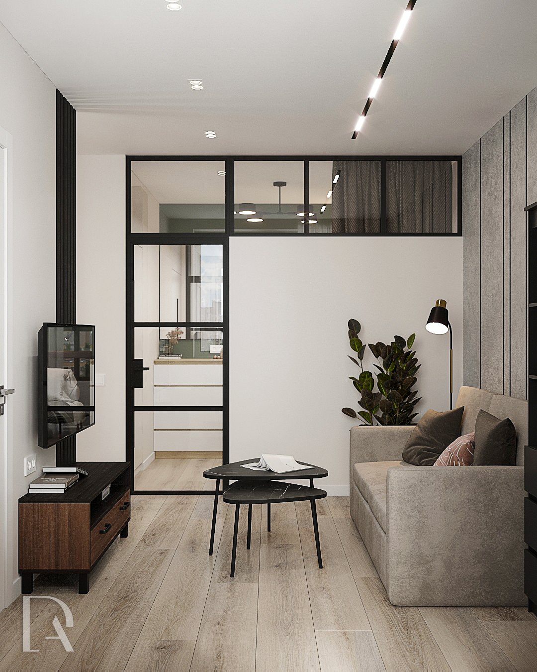 Кухня-гостиная 17,5 м2