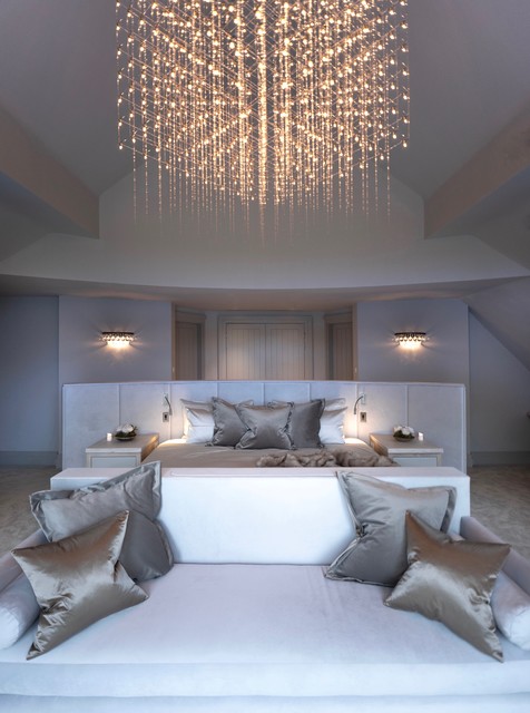 Luxury Mansion Master Bedroom Contemporary Bedroom