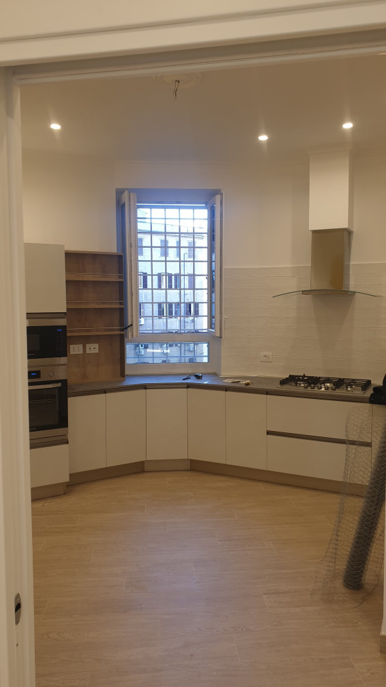 work in progress P.za Re di Roma