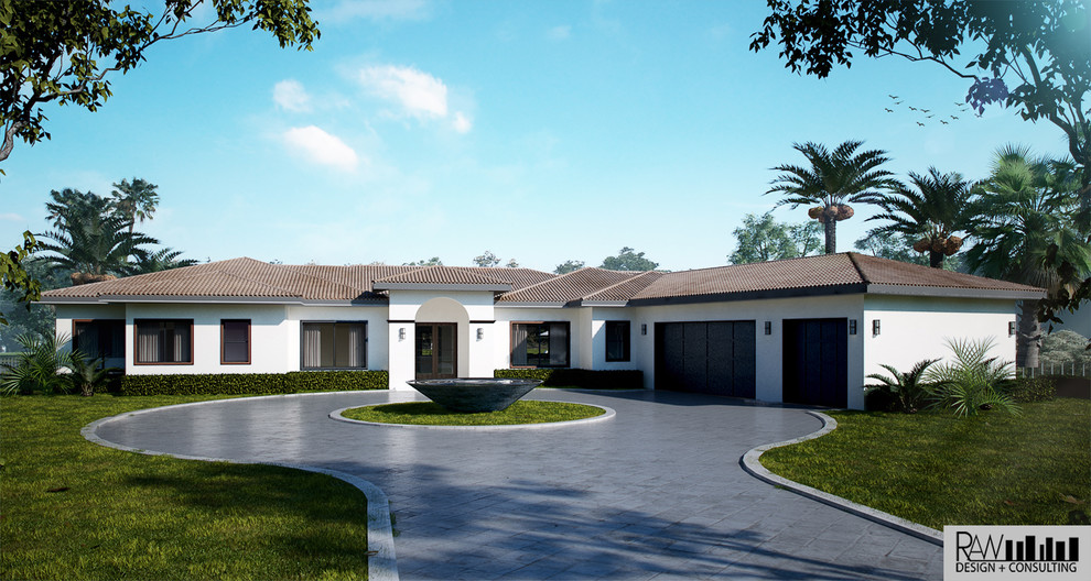 Coconut Lane Residence: Boynton Beach Estate Rendering