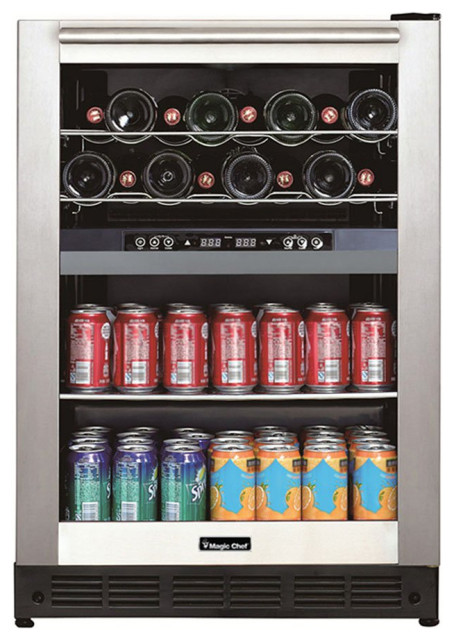 Dual Zone Built-In Wine and Beverage Cooler