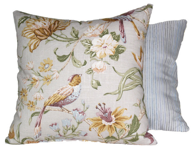 Timeless Garden Lavender Throw Pillows (Set of 2)