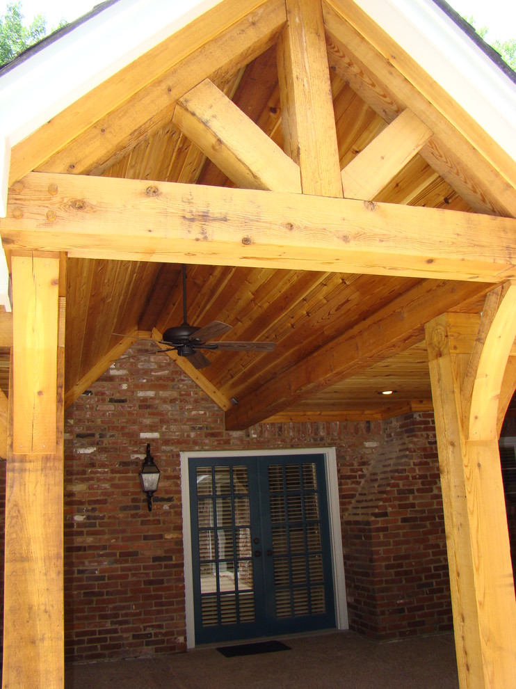 Patio - rustic patio idea