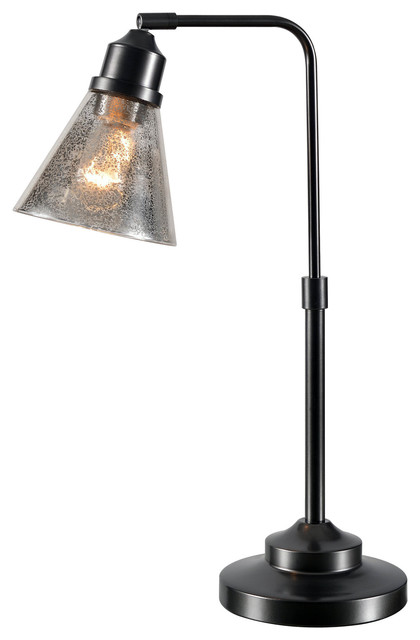 Kenroy Home 32663 Bessy Single Light 21 3 4 High Arc Desk Lamp With Mercury Gl Kenroy Home 32663 Bessy Single Light 21 3 4 High Arc Desk Lamp With Mercury Gl