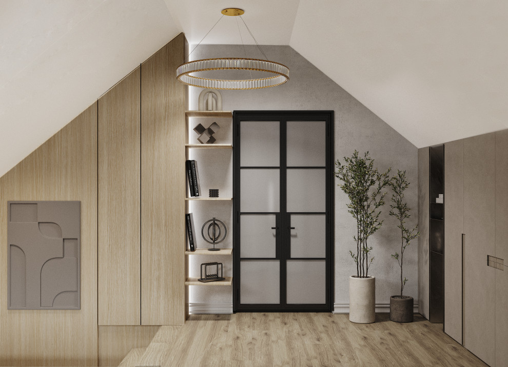 Проект мансарды загородного дома