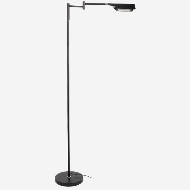 Brightech Leaf Modern Led Floor Lamp Jet Black