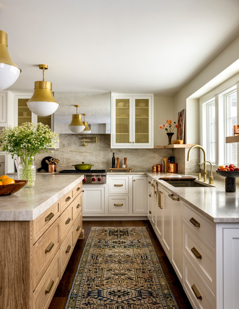 Colts Neck Colonial - Farmhouse - Kitchen - New York - by Forina Design ...