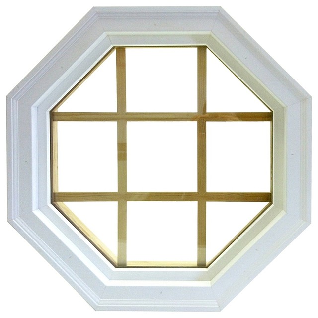 Mitered Octagon Window Vinyl 24x24 Mitered Octagon Window Vinyl 24x24