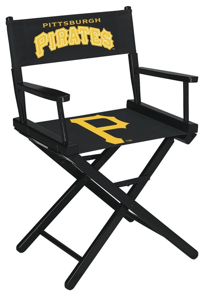 Pittsburgh Pirates Table Height Directors Chair Contemporary