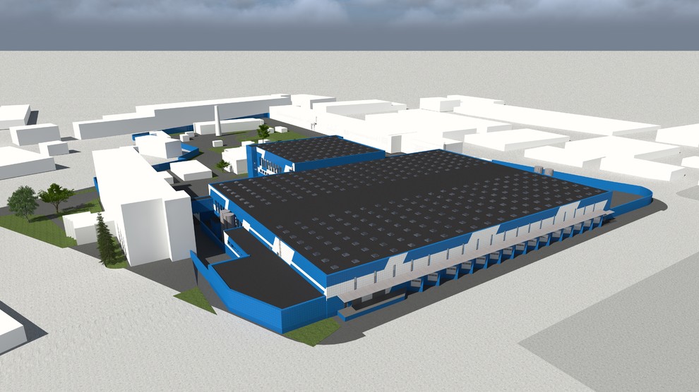 Архитектурное градостроительное решение производственного здания в Москве