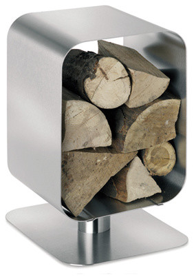 Fireplace Log Holder Cube
