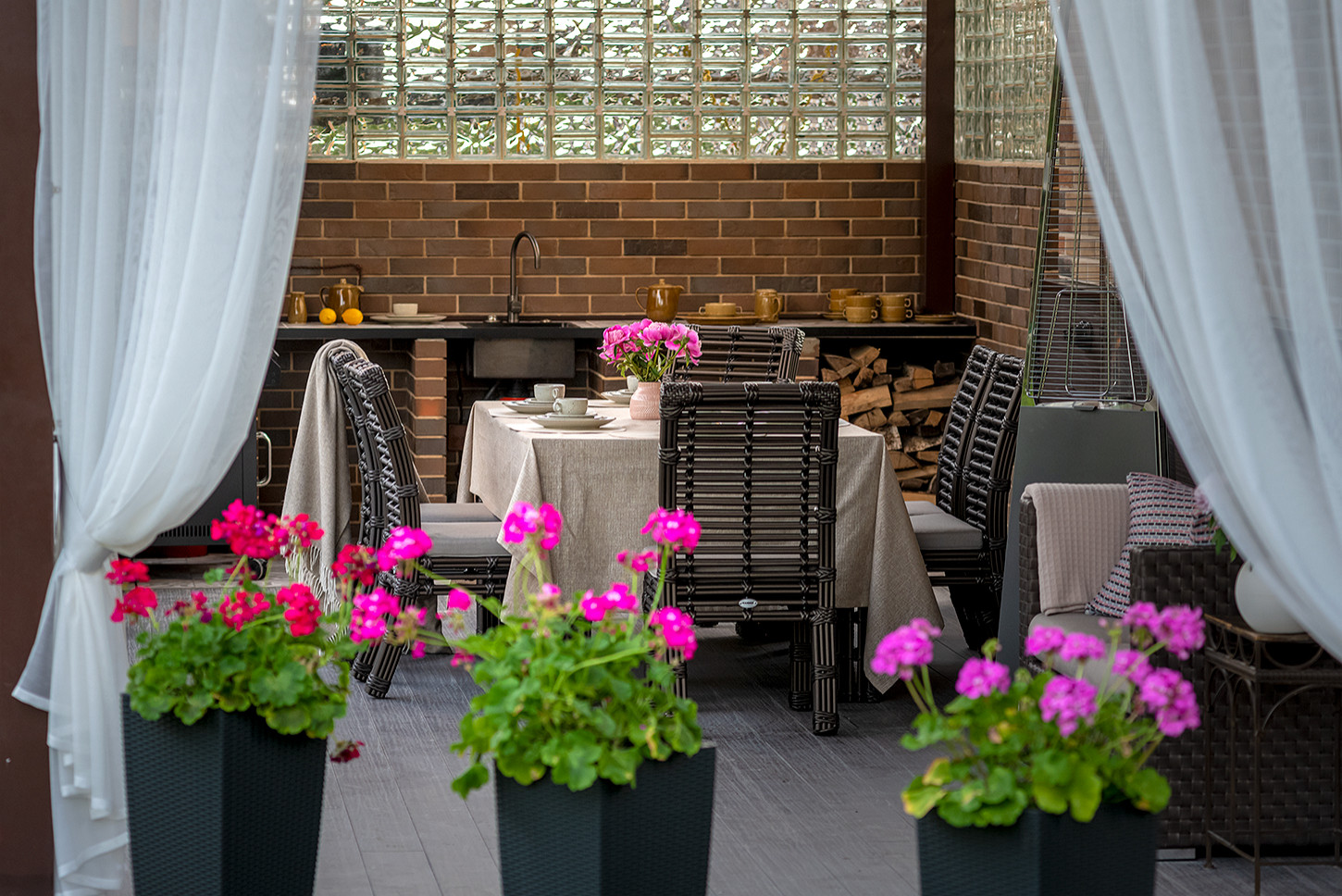 Терраса для Екатерины Климовой в рамках передачи "Идеальный ремонт"