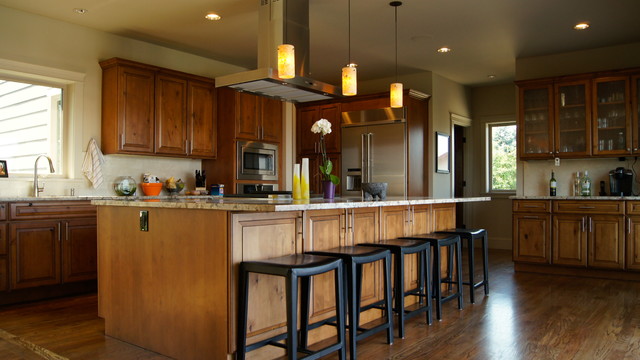 Hilltop Renovation contemporaneo-cocina