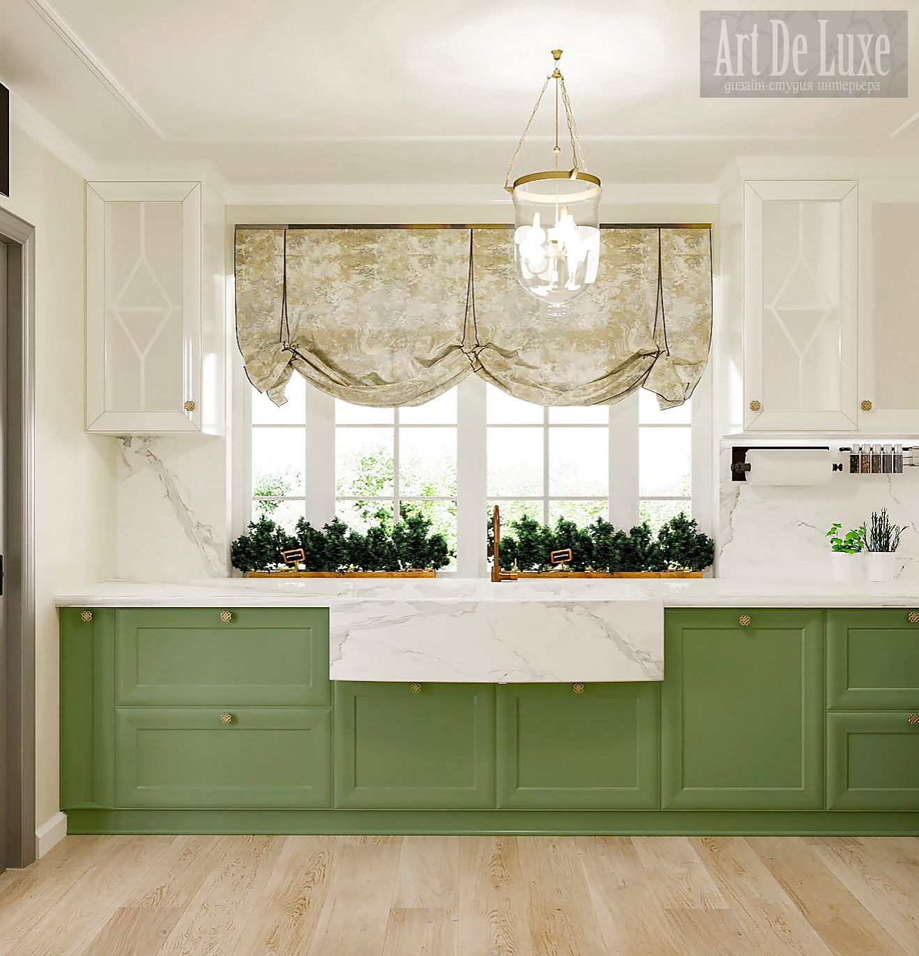 Кухня в частном доме, вариант 2