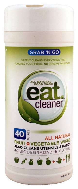EAT Cleaner Produce Wipes Canisters for Fruit & Vegetables