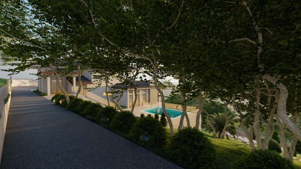 Благоустройство загородного дома (S 40 соток)