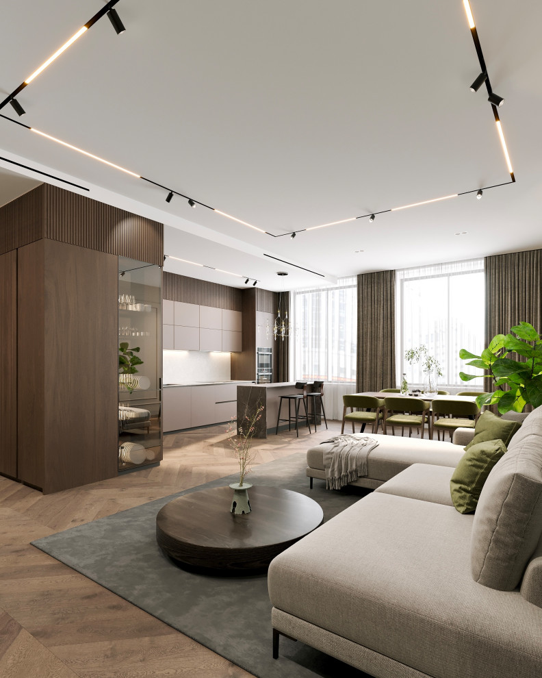 ЖК Михайловский Гостиная