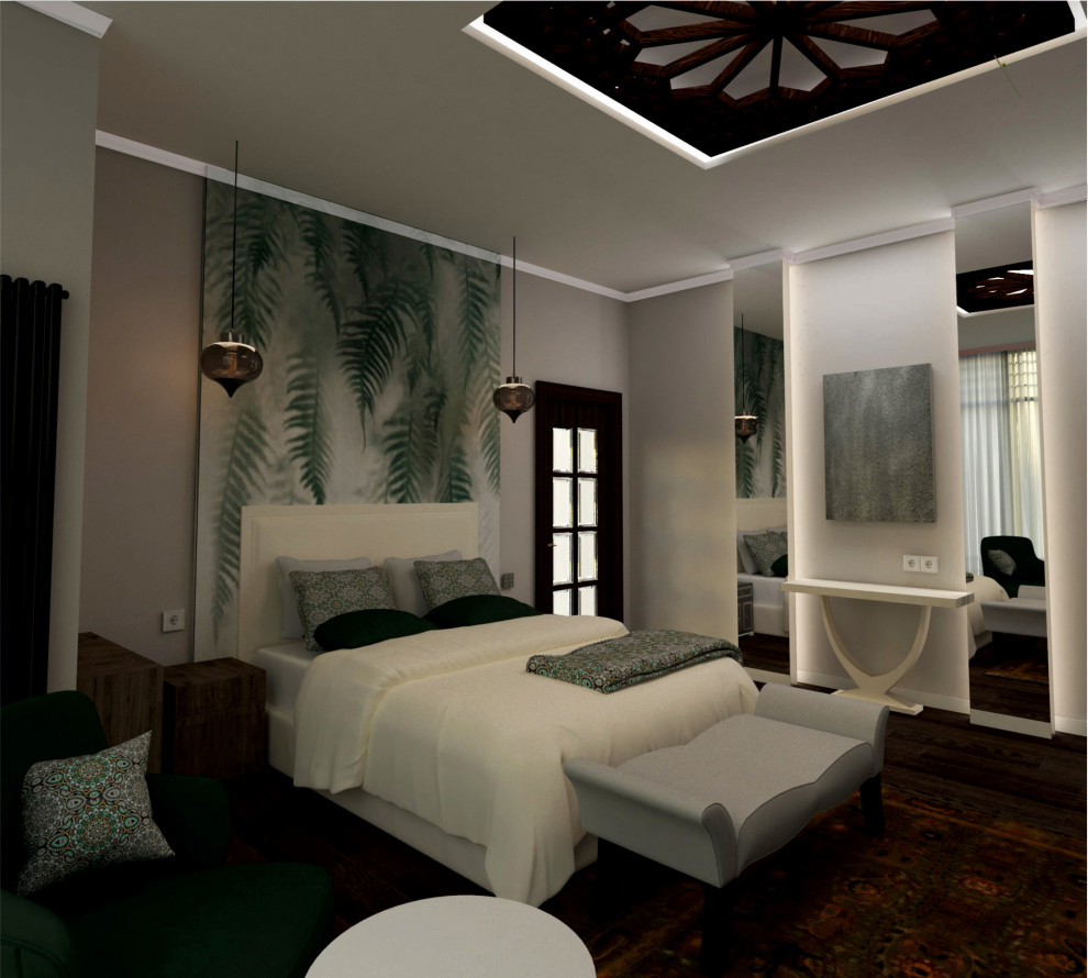 Мастер спальня в КП Новорижский