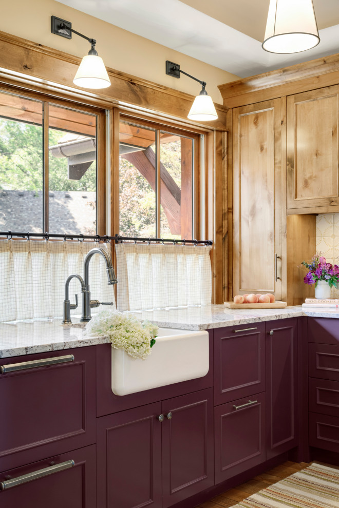 Orono Lakeside Luxury Living - Rustic - Kitchen - Minneapolis - by ...