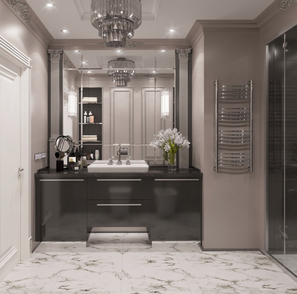 Визуализация гостевого санузла.