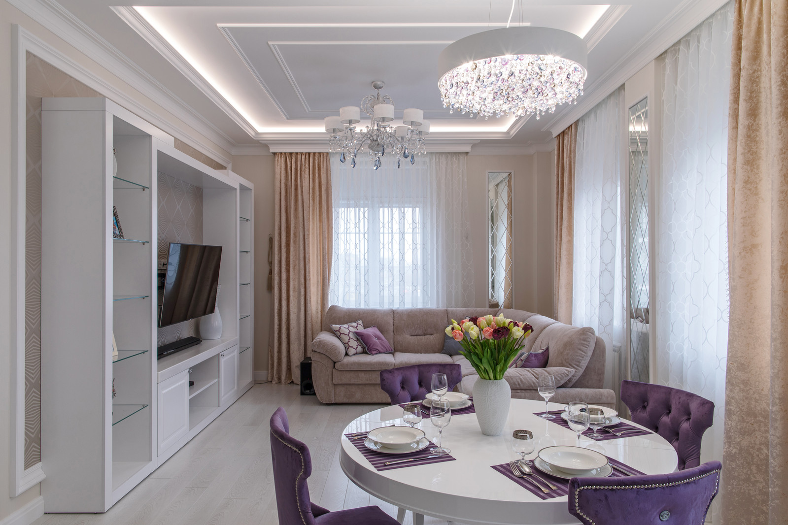 Квартира в современной классике