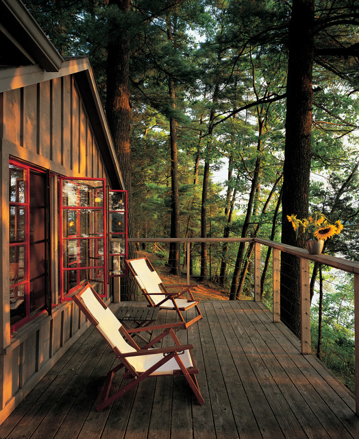 St. Croix River Compound rustico-balcon